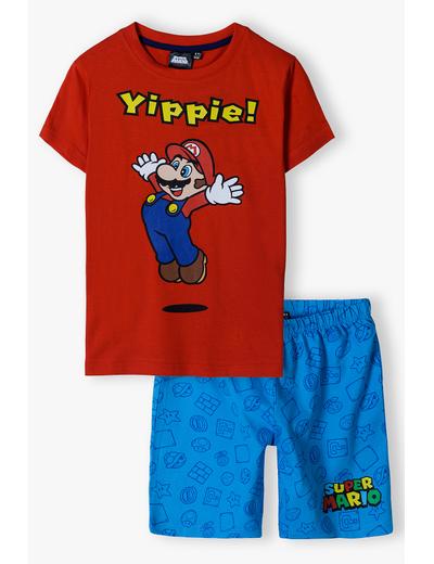 Piżama dla chłopca z krótkim rękawem Super Mario