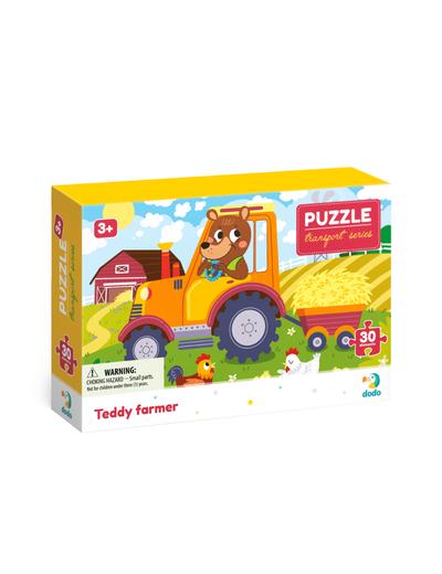 Puzzle profesje Farmer teddy  - 30 el wiek 3+