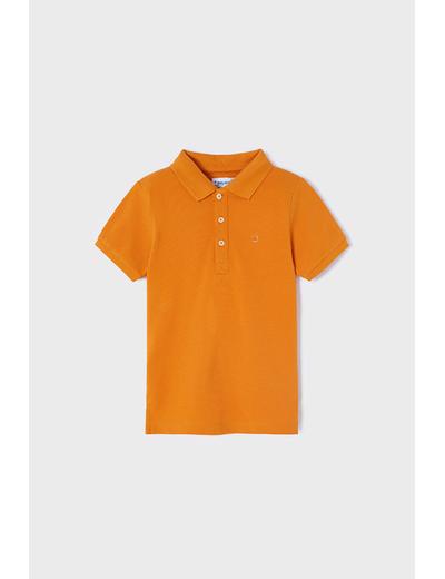 Koszulka chłopięca z krótkim rękawem- pomarańczowa
